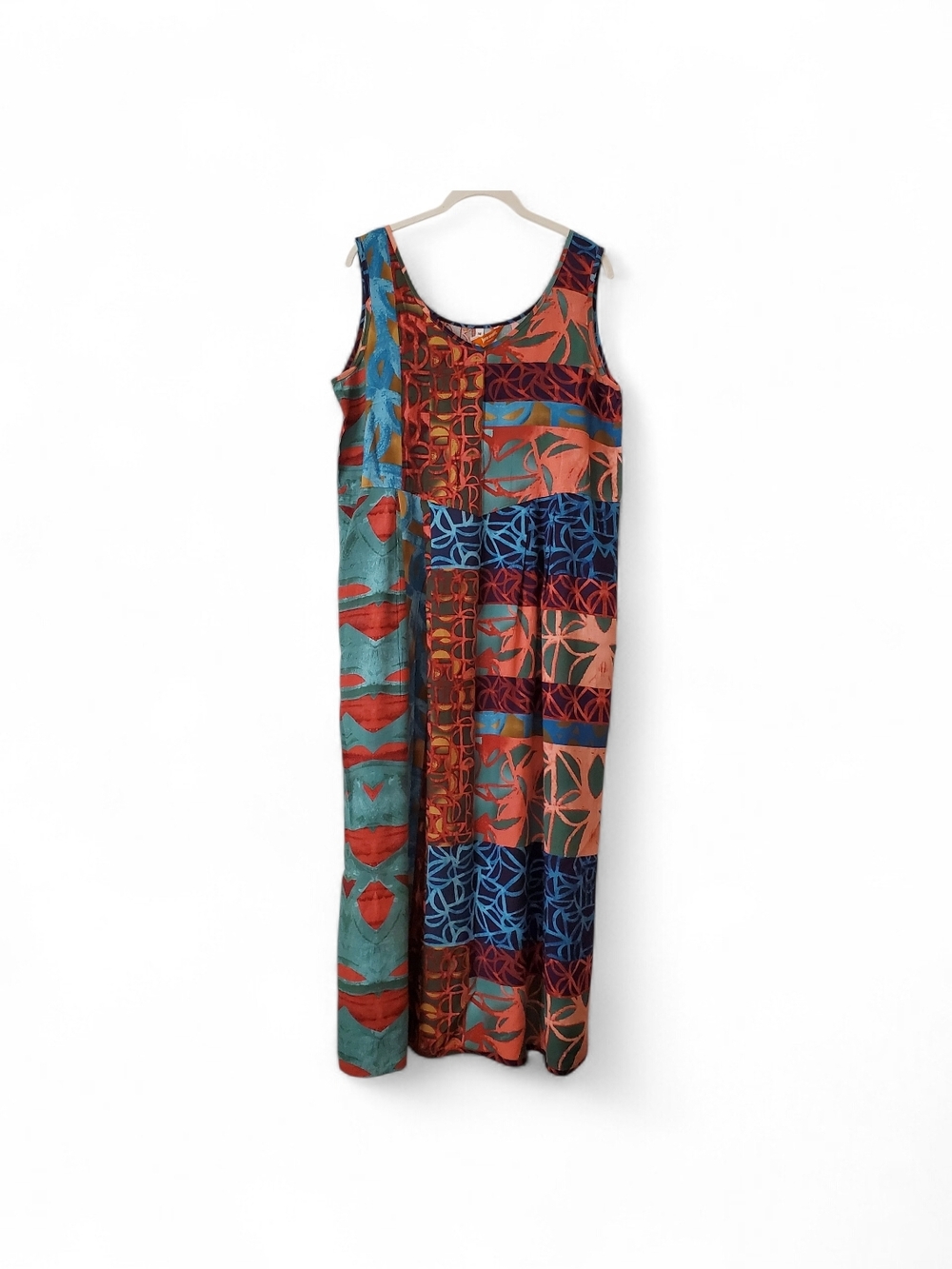 Jams World Patina Patchwork Sleeveless Maxi Dress